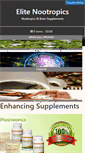 Mobile Screenshot of elitenootropics.com